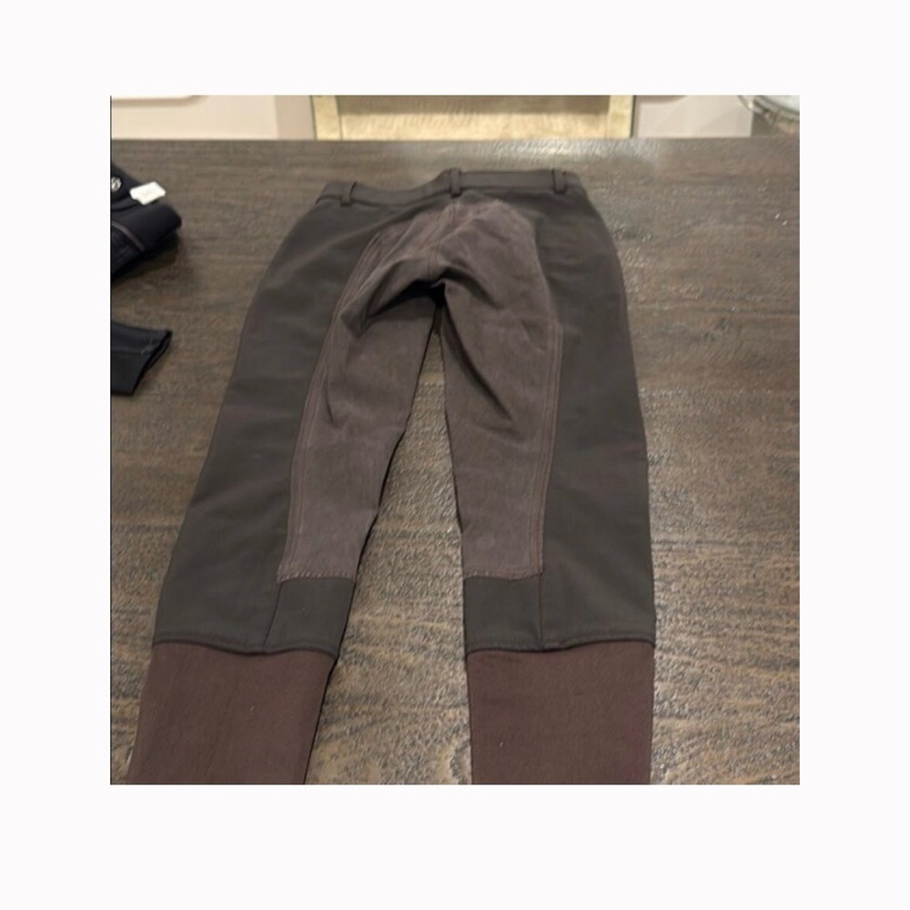 Women's Brown Riding Pants - Picture 4 of 4